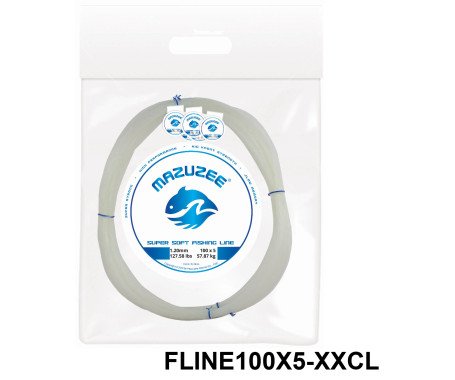 AQUA MARINE - Supersoft Fishing Line (100X5 Coils Connected)